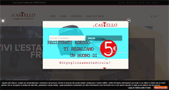 Desktop Screenshot of ilcastellocamicie.it